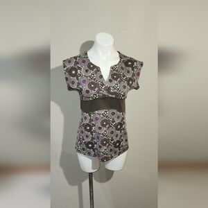 The North Face Vapor Wick T-Shirt Floral Short Sleeve Women's